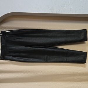 Bad Girl Cigarette Pants in Vegan Leather- size M